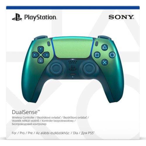 Геймпад Sony Playstation DualSense Bluetooth PS5 Chrome Teal (1000050603)
