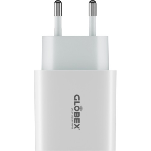 Зарядное устройство Globex USB-C 20W FastPower white (20WC5A)
