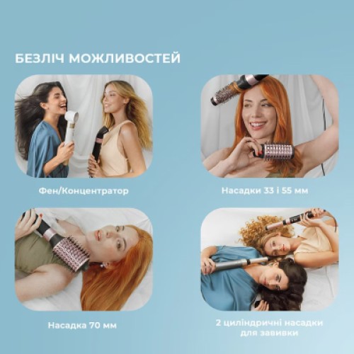 Стайлер Cecotec Bamba CeramicCare 14in1 AirGlam Black (CCTC-00251)