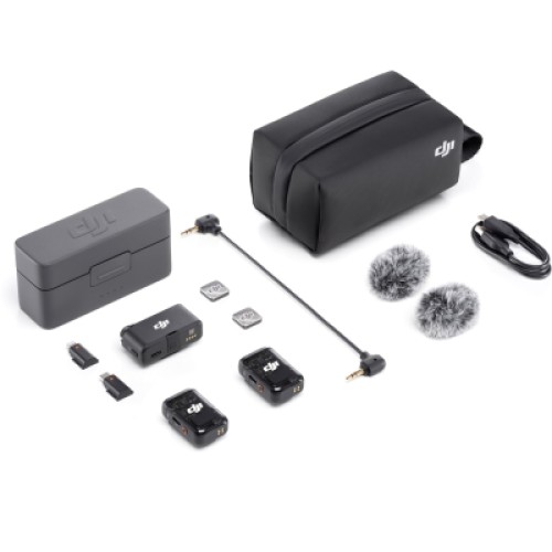 Микрофон DJI Mic 2 (2 TX + 1 RX + Charging Case) (CP.RN.00000325.01)