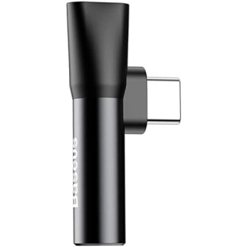 Переходник USB-C M to USB-C F + 3.5mm F black Baseus (CATL41-01) Переходник USB-C M to USB-C F + 3.5mm F black Baseus (CATL41-01)