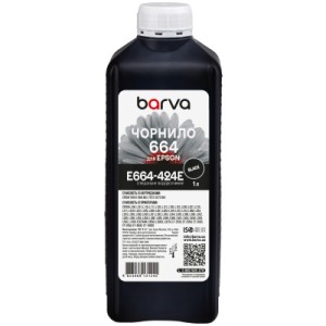 Чорнило Barva Epson 664 1 л, special black (E664-424e)