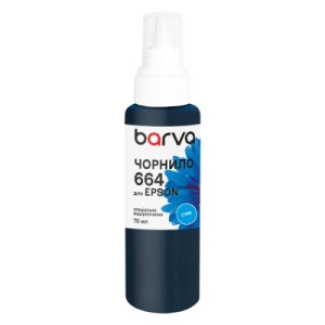 Чорнило Barva Epson 664 70 мл, special cyan (E664-400e)