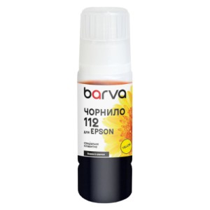 Чорнило Barva Epson 112 70 мл, special, OneKey, pigmented, yellow (E112-956e)