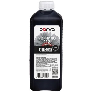 Чорнило Barva Epson 112 1 л, special, black (E112-1018)