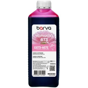 Чорнило Barva Epson 673 1 л, special, light magenta (E673-467e)