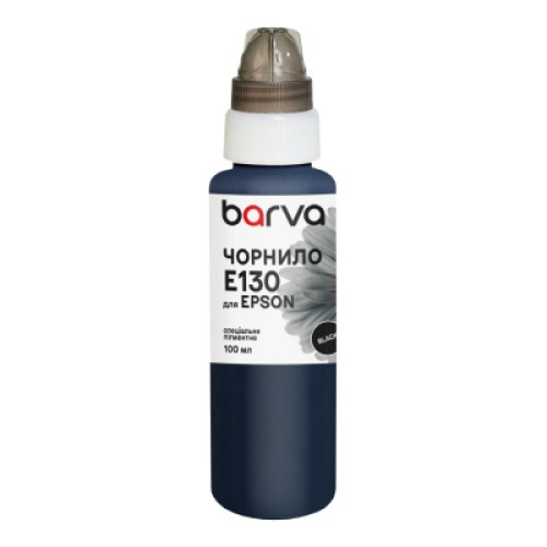 Чернила Barva Epson T0731/T0921/T1291/T1301 100 мл, special, pigmented black (E130-527e) Чернила Barva Epson T0731/T0921/T1291/T1301 100 мл, special, pigmented black (E130-527e)