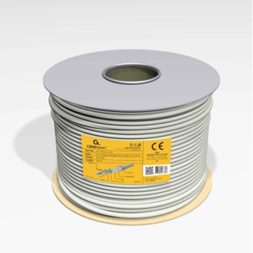 Кабель сетевой FTP 100м, cat 6, CCA, AWG23, Patchkabel Cablexpert (FPC-6004-L/100) Кабель сетевой FTP 100м, cat 6, CCA, AWG23, Patchkabel Cablexpert (FPC-6004-L/100)