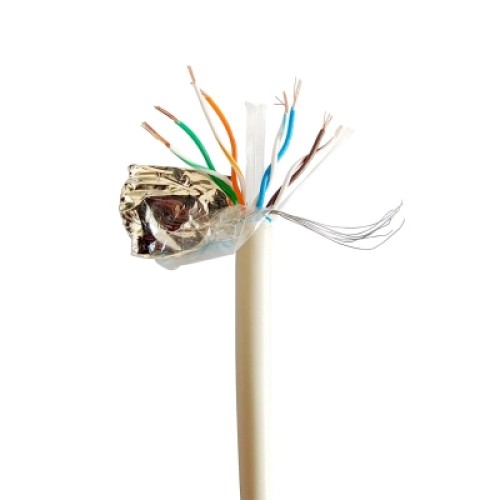 Кабель сетевой FTP 100м, cat 6, CCA, AWG23, Patchkabel Cablexpert (FPC-6004-L/100) Кабель сетевой FTP 100м, cat 6, CCA, AWG23, Patchkabel Cablexpert (FPC-6004-L/100)