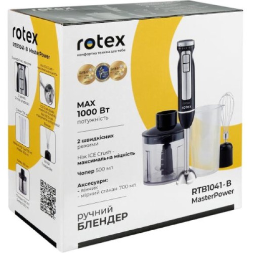 Блендер Rotex RTB1041-B MasterPower Блендер Rotex RTB1041-B MasterPower