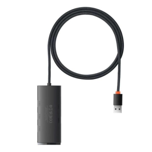 Концентратор Baseus USB 3.0 4xUSB 2.0m black (WKQX030201) Концентратор Baseus USB 3.0 4xUSB 2.0m black (WKQX030201)