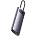 Концентратор Baseus USB-C 4-in-1 4xUSB 3.0 gray (WKWG070013) Концентратор Baseus USB-C 4-in-1 4xUSB 3.0 gray (WKWG070013)