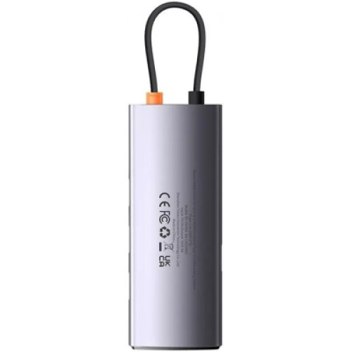 Концентратор Baseus USB-C 4-in-1 4xUSB 3.0 gray (WKWG070013) Концентратор Baseus USB-C 4-in-1 4xUSB 3.0 gray (WKWG070013)