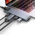 Концентратор Baseus USB-C Thunderbolt 7-in-1 2xUSB 3.0 + 1xUSB-C PD + HDMI 4K60Hz + SD/TF + 1xRJ45 1000Mbps gray (CAHUB-L0G) Концентратор Baseus USB-C Thunderbolt 7-in-1 2xUSB 3.0 + 1xUSB-C PD + HDMI 4K60Hz + SD/TF + 1xRJ45 1000Mbps gray (CAHUB-L0G)