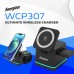 Зарядное устройство Energizer 15W 3-in-1 magnetic wireless black (WCP307)