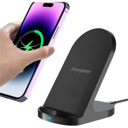 Зарядное устройство Energizer Qi 15W wireless WCP108 black (WCP108) Зарядное устройство Energizer Qi 15W wireless WCP108 black (WCP108)