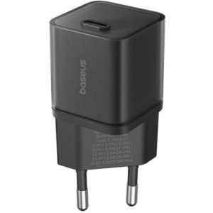 Зарядний пристрій Baseus 1xUSB-C 30W GaN5S black (P10162504113-00)