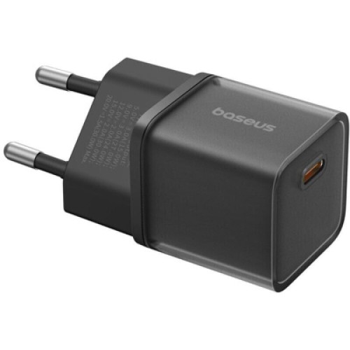 Зарядное устройство Baseus 1xUSB-C 30W GaN5S black (P10162504113-00)