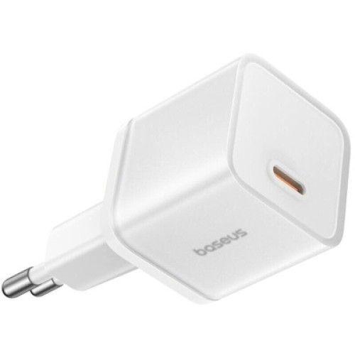 Зарядное устройство Baseus 1xUSB-C 30W GaN5S white (P10162504213-00)