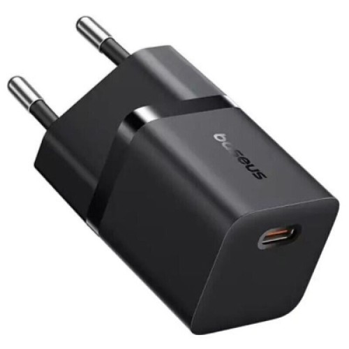 Зарядное устройство Baseus 1xUSB-C 25W GaN5 black (P10110909113-00)