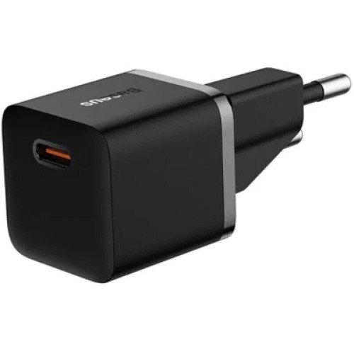Зарядное устройство Baseus 1xUSB-C 25W GaN5 black (P10110909113-00)