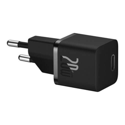 Зарядное устройство Baseus 1xUSB-C 20W GaN5 black (CCGN050101)