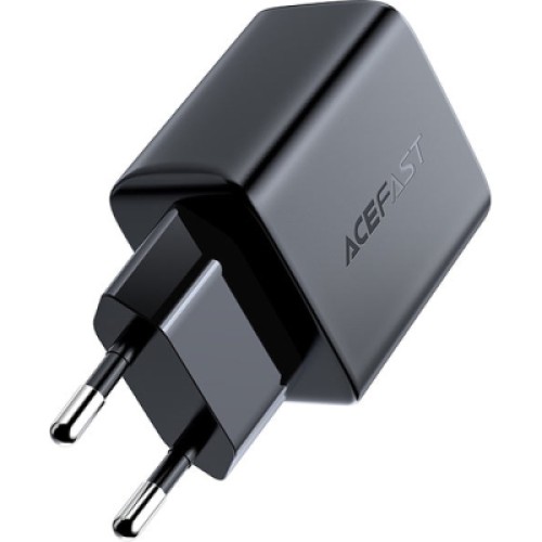 Зарядное устройство Acefast 1xUSB-C PD20W A1 black (6974316280033)