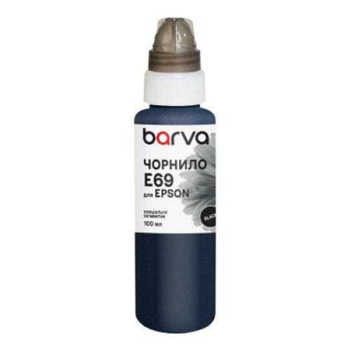 Чернила Barva Epson T6931 100 мл, special, pigmented black (E69-940e) Чернила Barva Epson T6931 100 мл, special, pigmented black (E69-940e)