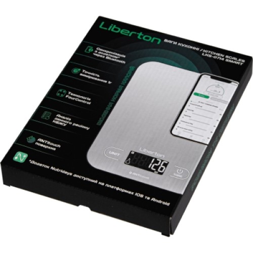 Весы кухонные Liberton LKS-0714 Smart Весы кухонные Liberton LKS-0714 Smart