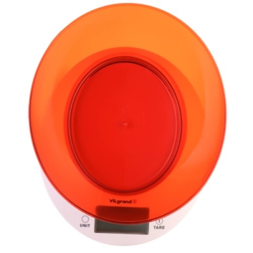 Весы кухонные Vilgrand VKS-533C red