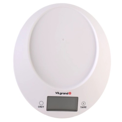 Весы кухонные Vilgrand VKS-533C red