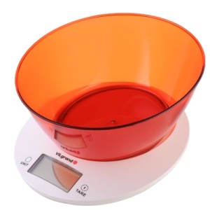 Ваги кухонні Vilgrand VKS-533C red