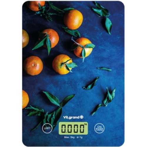 Весы кухонные Vilgrand VKS-527 Orange
