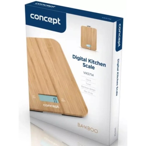 Весы кухонные Concept BAMBOO (VK5714)