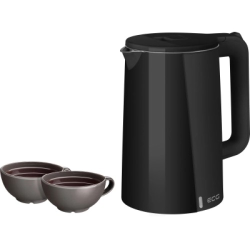 Электрочайник ECG RK 1702 Safe to Touch Black