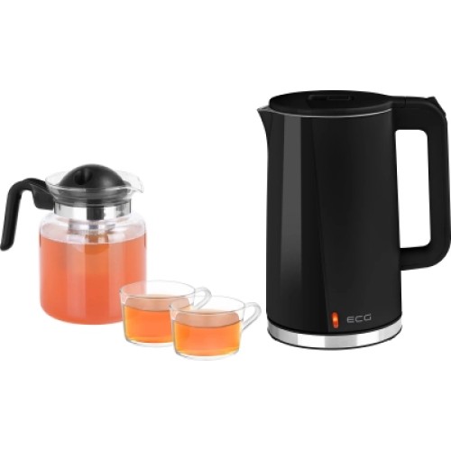 Электрочайник ECG RK 1702 Safe to Touch Black