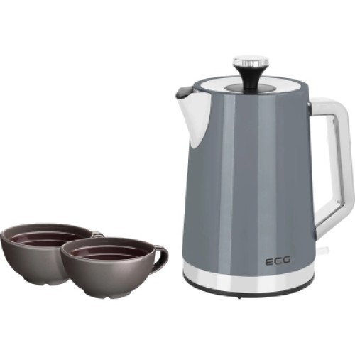 Электрочайник ECG RK 1766 Vintage Scuro