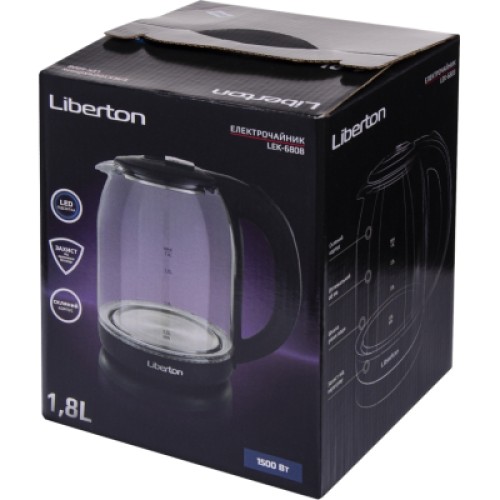 Электрочайник Liberton LEK-6808 Электрочайник Liberton LEK-6808