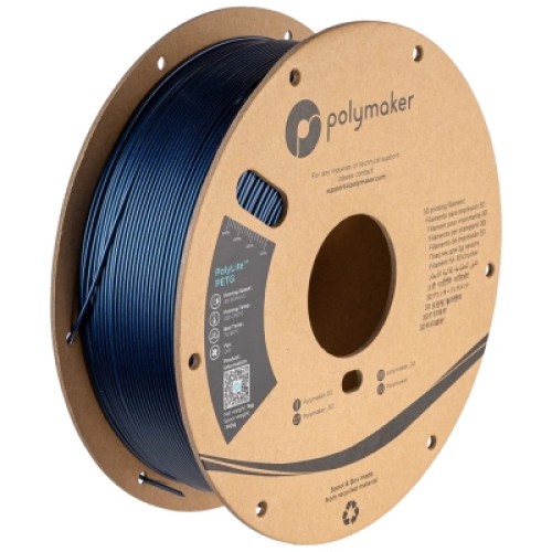 Пластик для 3D-принтера Polymaker PETG 1,75mm 1kg DARK BLUE (PB01034) Пластик для 3D-принтера Polymaker PETG 1,75mm 1kg DARK BLUE (PB01034)