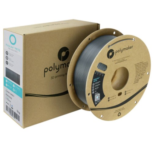 Пластик для 3D-принтера Polymaker PETG 1,75mm 1kg DARK GREY (PB01056) Пластик для 3D-принтера Polymaker PETG 1,75mm 1kg DARK GREY (PB01056)
