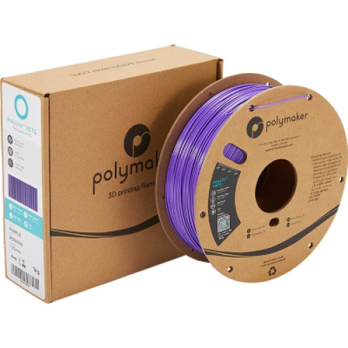 Пластик для 3D-принтера Polymaker PETG 1,75mm 1kg PURPLE (PB01008) Пластик для 3D-принтера Polymaker PETG 1,75mm 1kg PURPLE (PB01008)