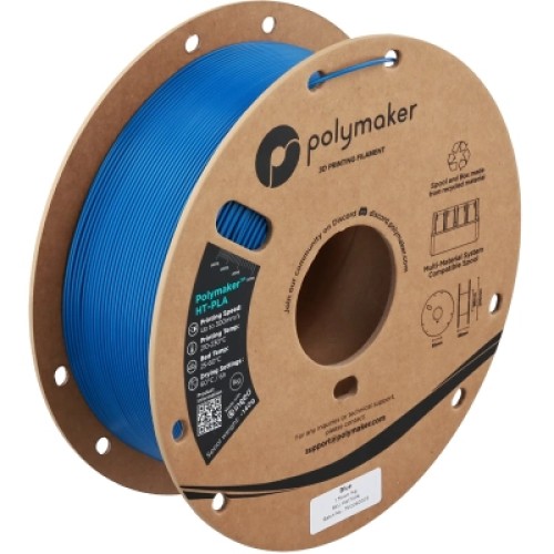 Пластик для 3D-принтера Polymaker HT-PLA 1,75mm 1kg BLUE (PA17004) Пластик для 3D-принтера Polymaker HT-PLA 1,75mm 1kg BLUE (PA17004)
