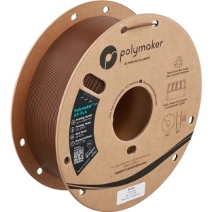 Пластик для 3D-принтера Polymaker HT-PLA 1,75mm 1kg BROWN 1kg (PA17010)