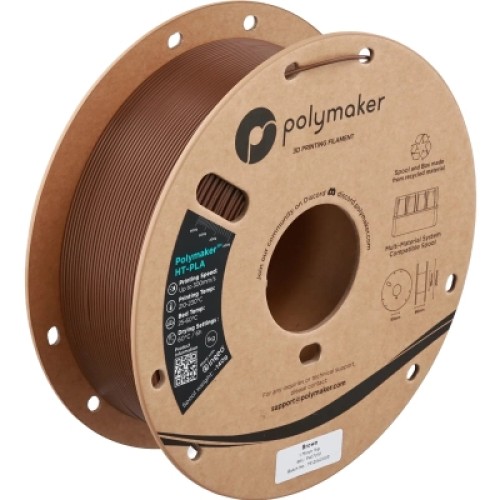 Пластик для 3D-принтера Polymaker HT-PLA 1,75mm 1kg BROWN 1kg (PA17010) Пластик для 3D-принтера Polymaker HT-PLA 1,75mm 1kg BROWN 1kg (PA17010)