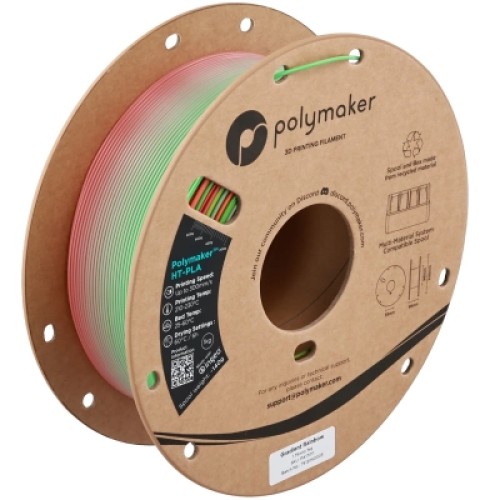 Пластик для 3D-принтера Polymaker HT-PLA 1,75mm 1kg GRADIENT RAINBOW (PA17011) Пластик для 3D-принтера Polymaker HT-PLA 1,75mm 1kg GRADIENT RAINBOW (PA17011)