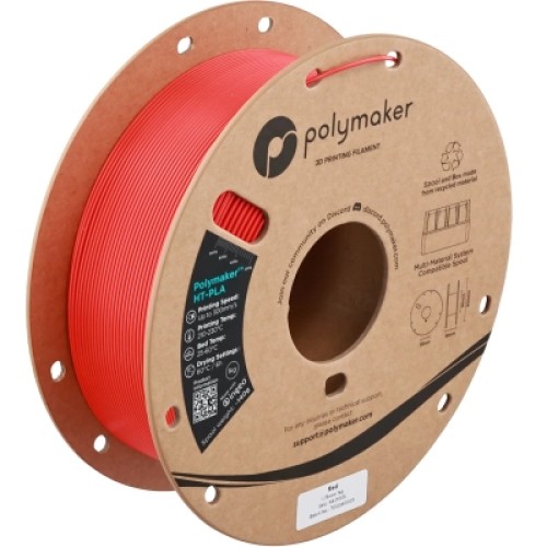 Пластик для 3D-принтера Polymaker HT-PLA 1,75mm 1kg RED (PA17005) Пластик для 3D-принтера Polymaker HT-PLA 1,75mm 1kg RED (PA17005)