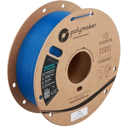 Пластик для 3D-принтера Polymaker HT-PLA-GF 1,75mm 1kg BLUE (PA18004) Пластик для 3D-принтера Polymaker HT-PLA-GF 1,75mm 1kg BLUE (PA18004)