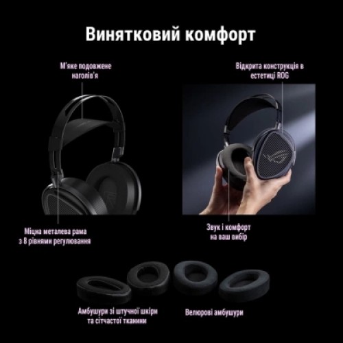 Наушники ASUS ROG Kithara Black (90YH0470-BHUA00)