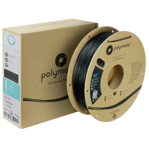 Пластик для 3D-принтера Polymaker TPU-90A 1,75mm 0,75kg BLACK (PD02001) Пластик для 3D-принтера Polymaker TPU-90A 1,75mm 0,75kg BLACK (PD02001)