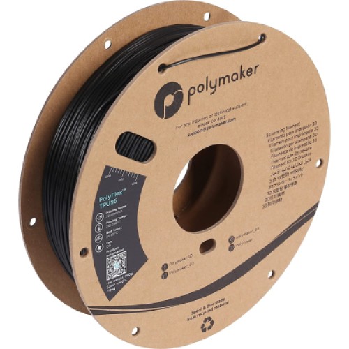Пластик для 3D-принтера Polymaker TPU-90A 1,75mm 0,75kg BLACK (PD02001) Пластик для 3D-принтера Polymaker TPU-90A 1,75mm 0,75kg BLACK (PD02001)